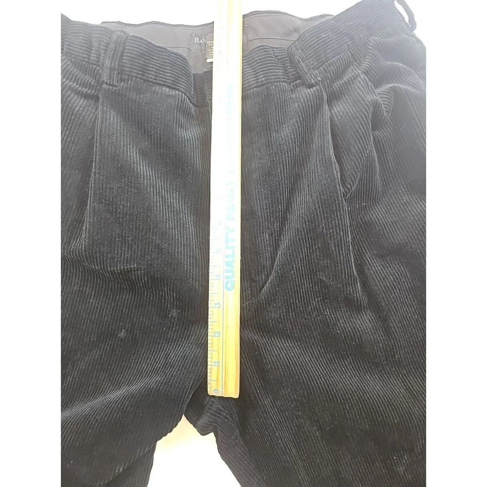 Banana Republic Smithfield Black Corduroy Pants Mens Size 38 Long(38x32)